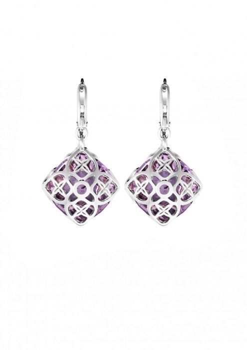 Chopard Imperiale Cocktail Earrings White Gold, Amethyst - Diamond