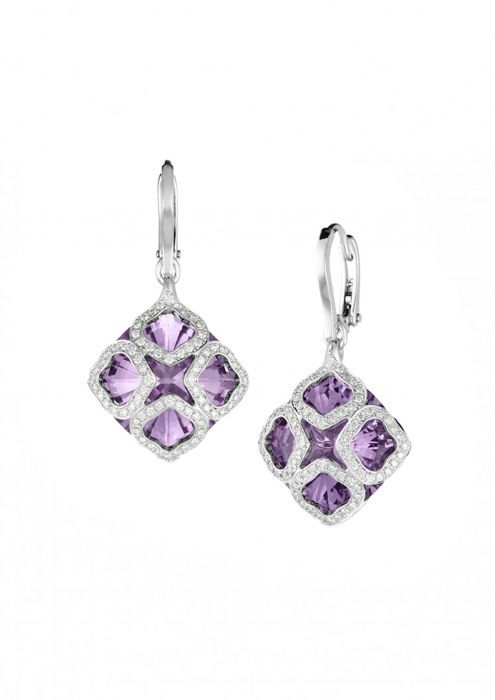 Chopard Imperiale Cocktail Earrings White Gold, Amethyst - Diamond