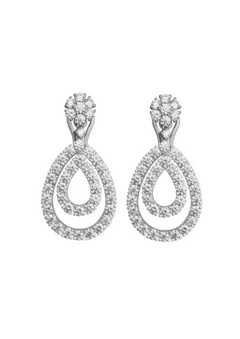 Chopard L'heure Du Diamant Earrings White Gold Diamonds