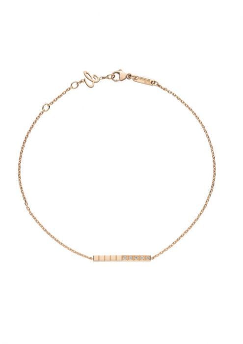 Chopard Ice Cube Pure Ankle Bracelet Rose Gold and Diamond