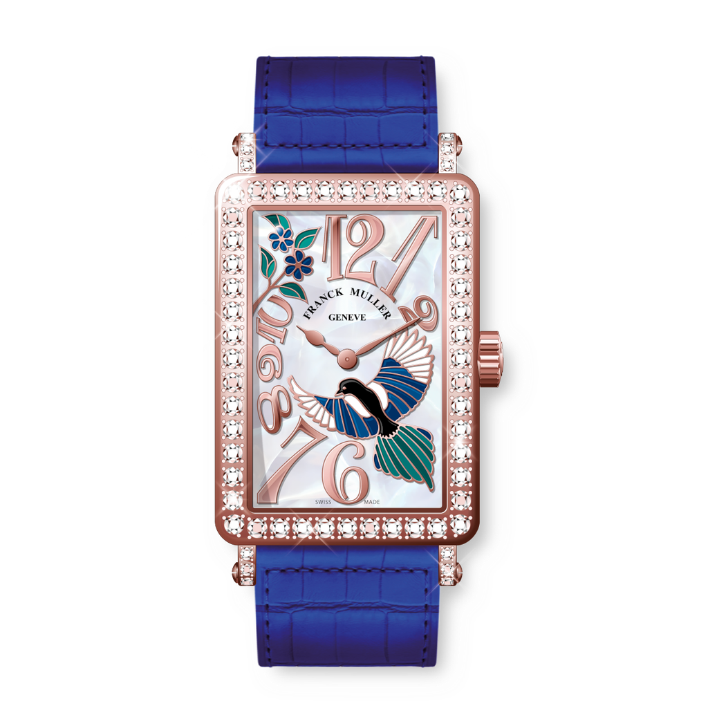Franck Muller Long Island Happy Magpie Rose Gold