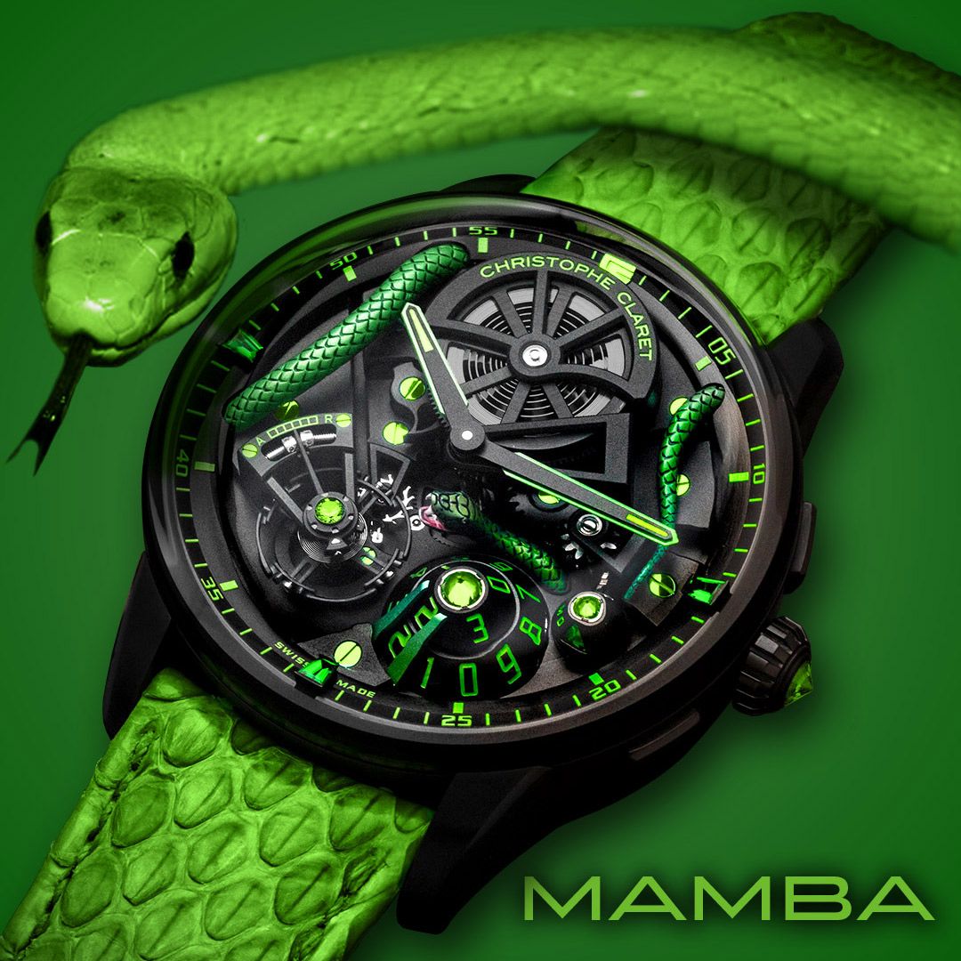 Christophe Claret Maestro Titanium African Snakes - Mamba