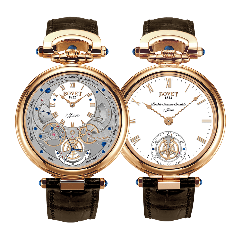 Bovet Amadeo® Fleurier Complications Monsieur BOVET Rose Gold White Dial 43mm