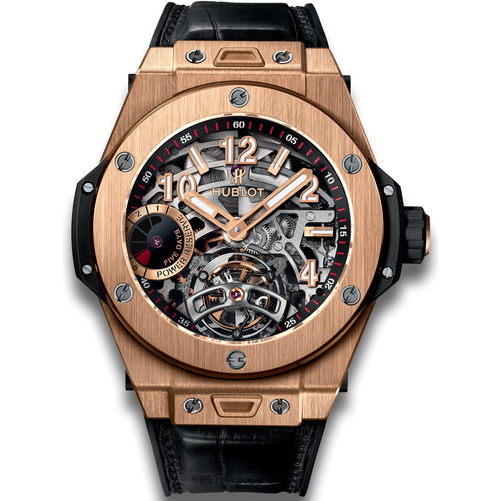 Hublot Big Bang Tourbillon Power Reserve 5 days King Gold 45mm