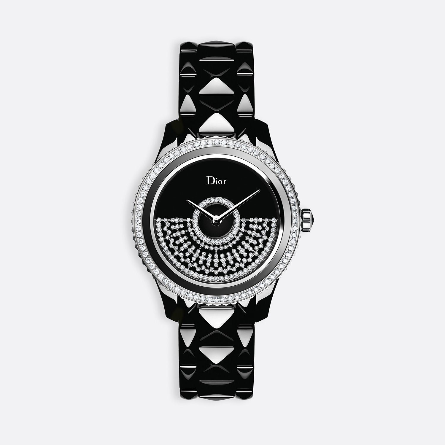 Đồng hồ nữ Dior Grand Bal résille Black Ceramic Ø 33mm