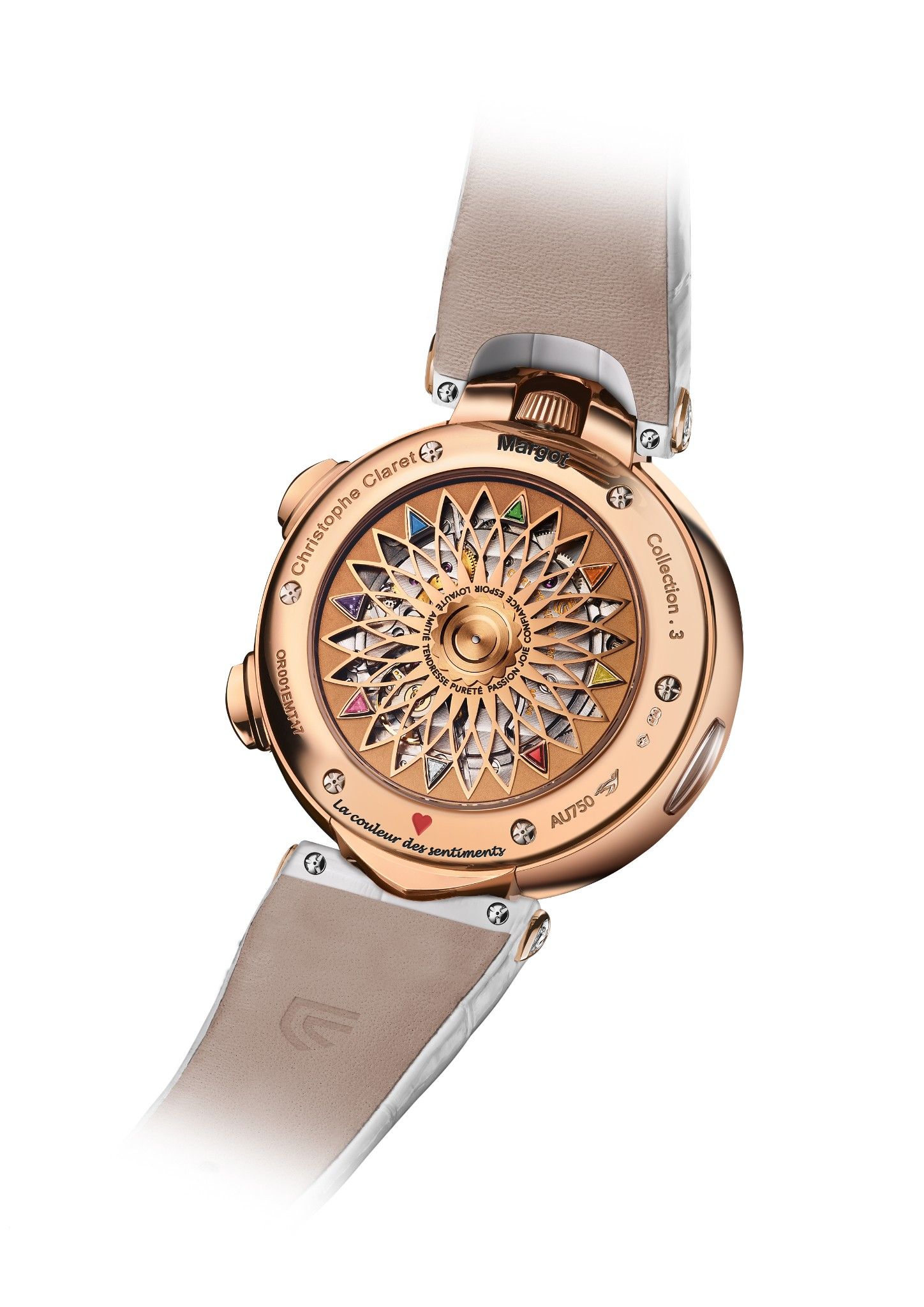 Christophe Claret Margot Velvet Rose Gold MTR.EMT17.090-110