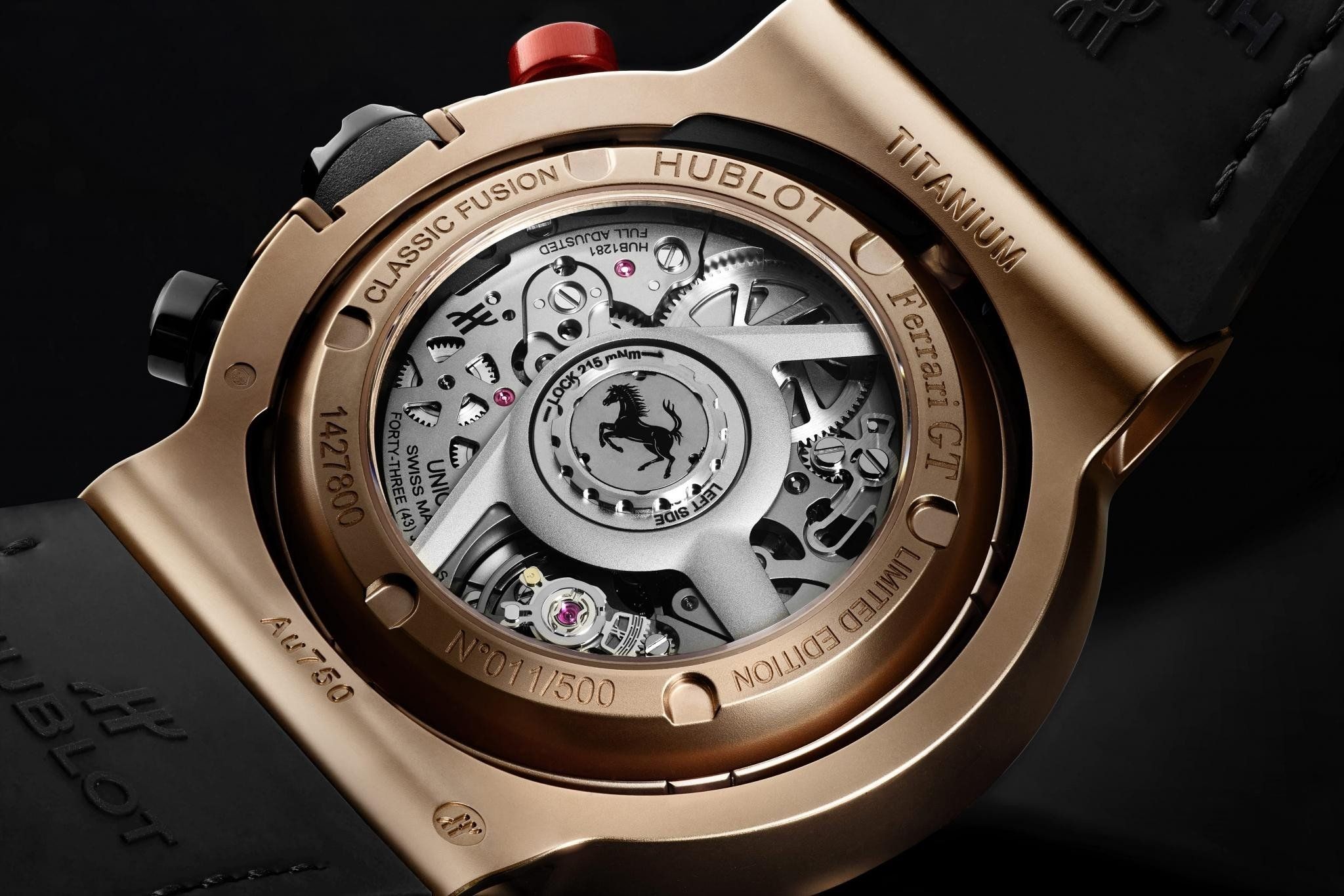 Hublot Novelties Classic Fusion Ferrari GT King Gold 45mm