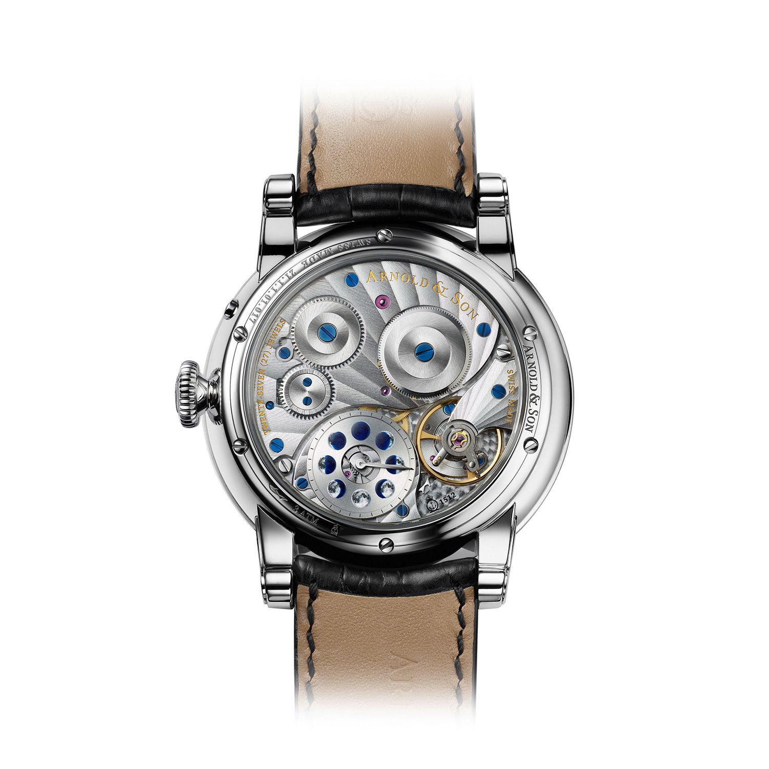 Arnold & Son Royal HM Perpetual Moon Steel Blue Dial