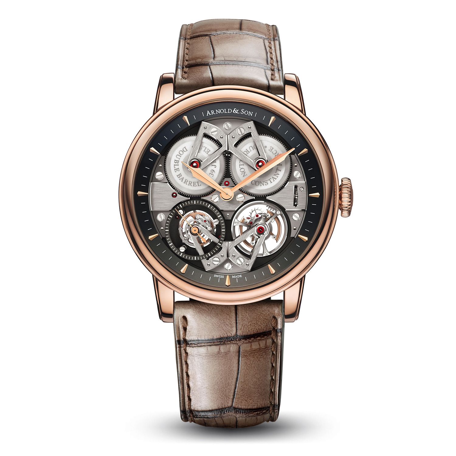 Arnold & Son Royal Constant Force Tourbillon Rose Gold 46mm