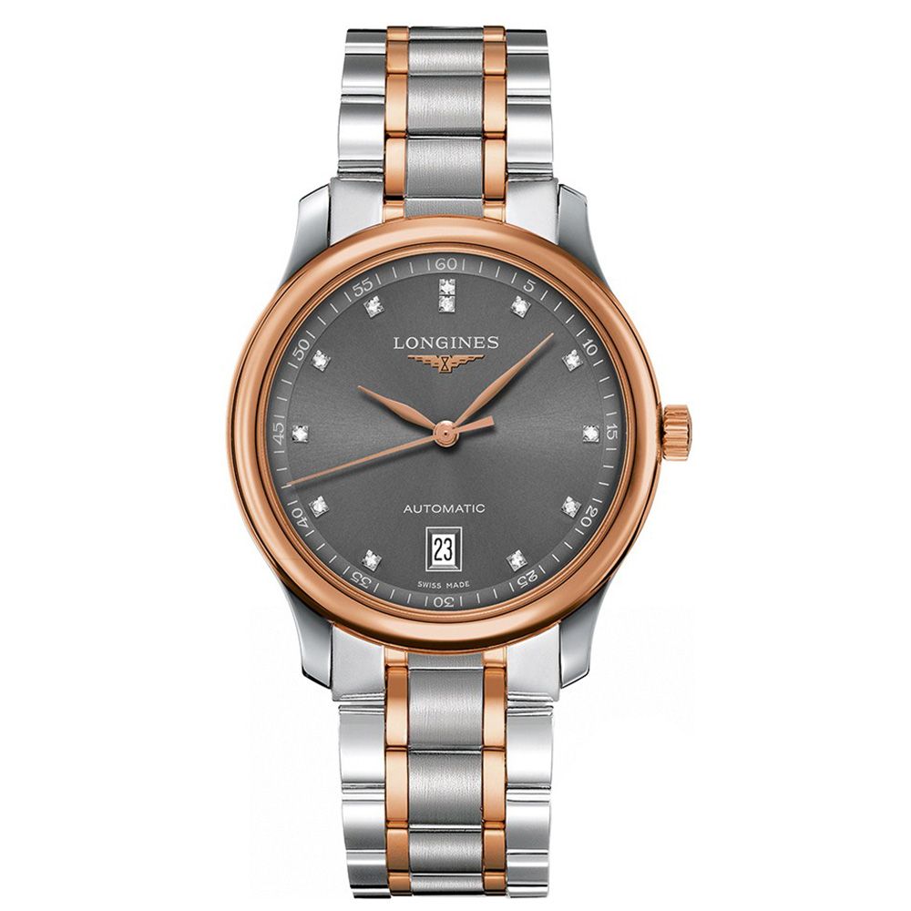 Đồng hồ nam Longines Master Automatic 18k Rose Gold Watch 38.5mm