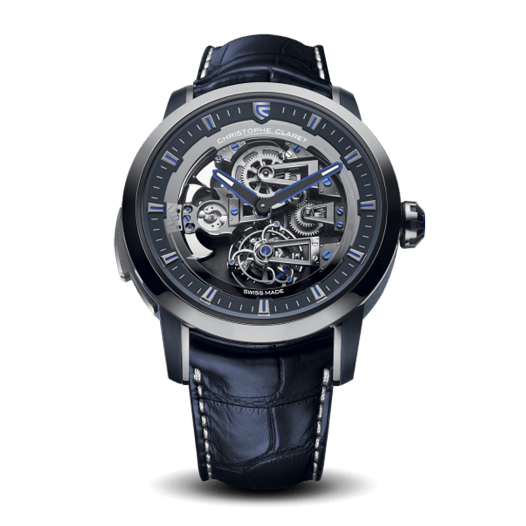 Christophe Claret Soprano Tourbillon Minute Repeater White Gold Blue