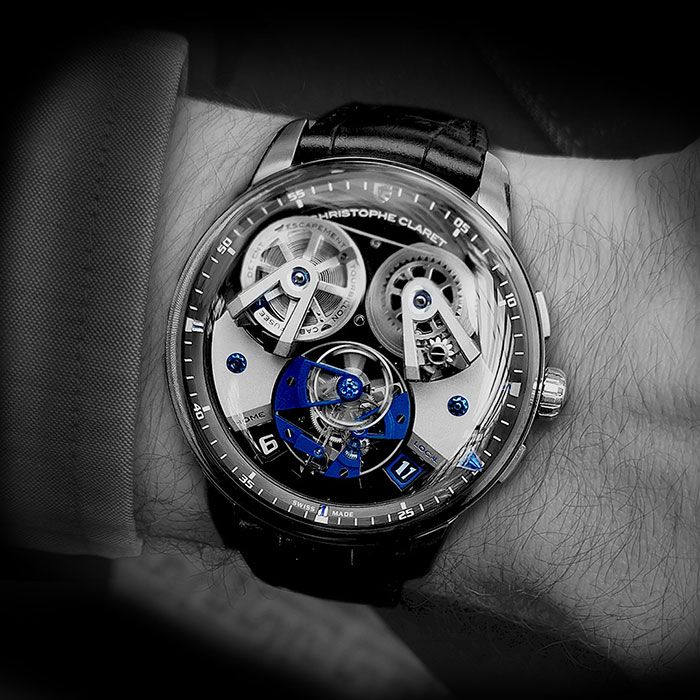 Christophe Claret Angelico Tourbillon GMT Titanium