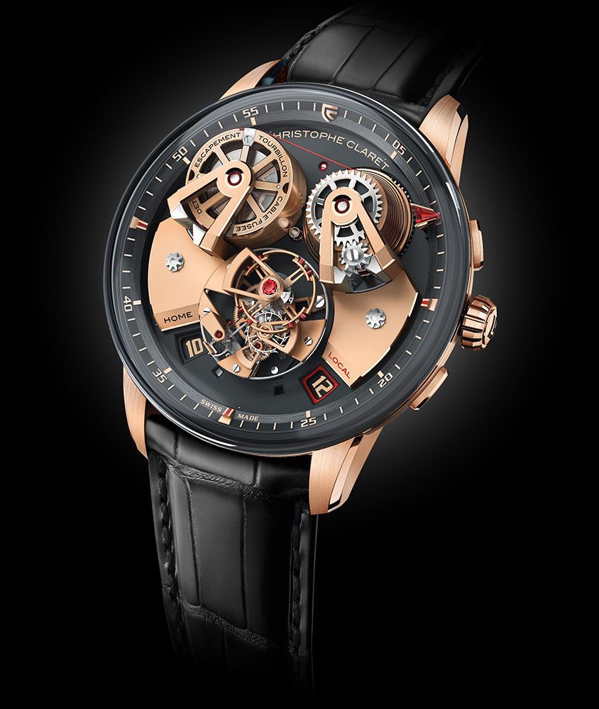Christophe Claret Angelico Tourbillon GMT Rose Gold