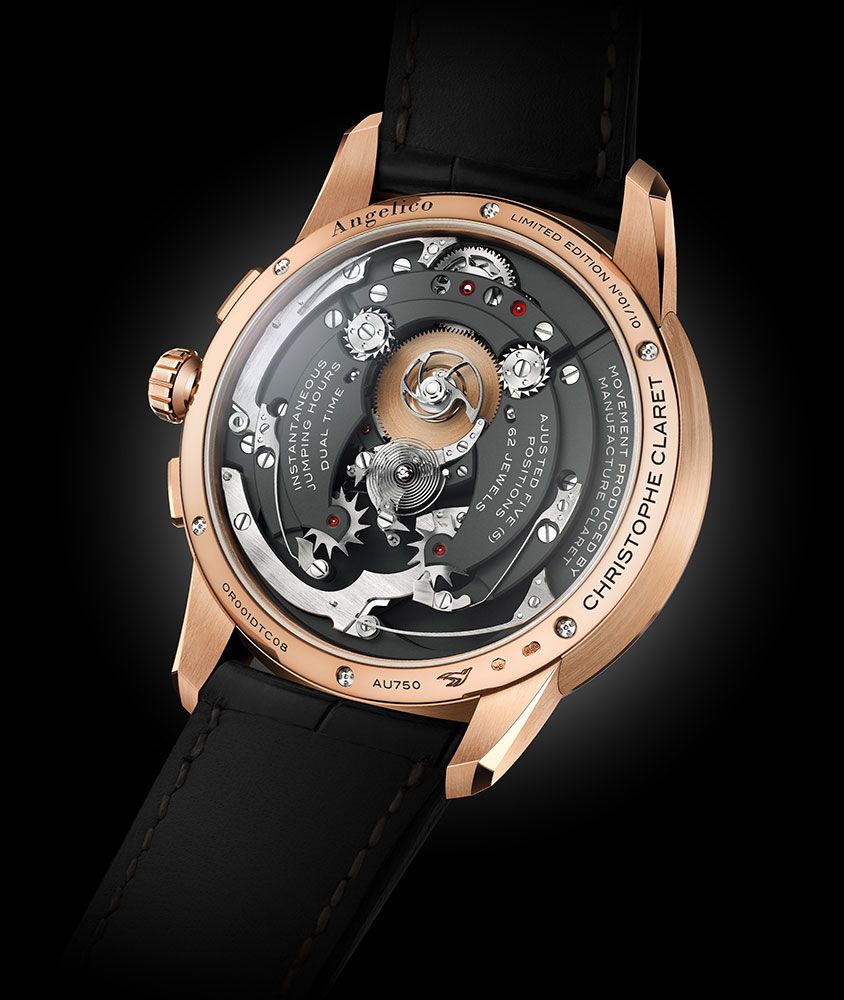 Christophe Claret Angelico Tourbillon GMT Rose Gold
