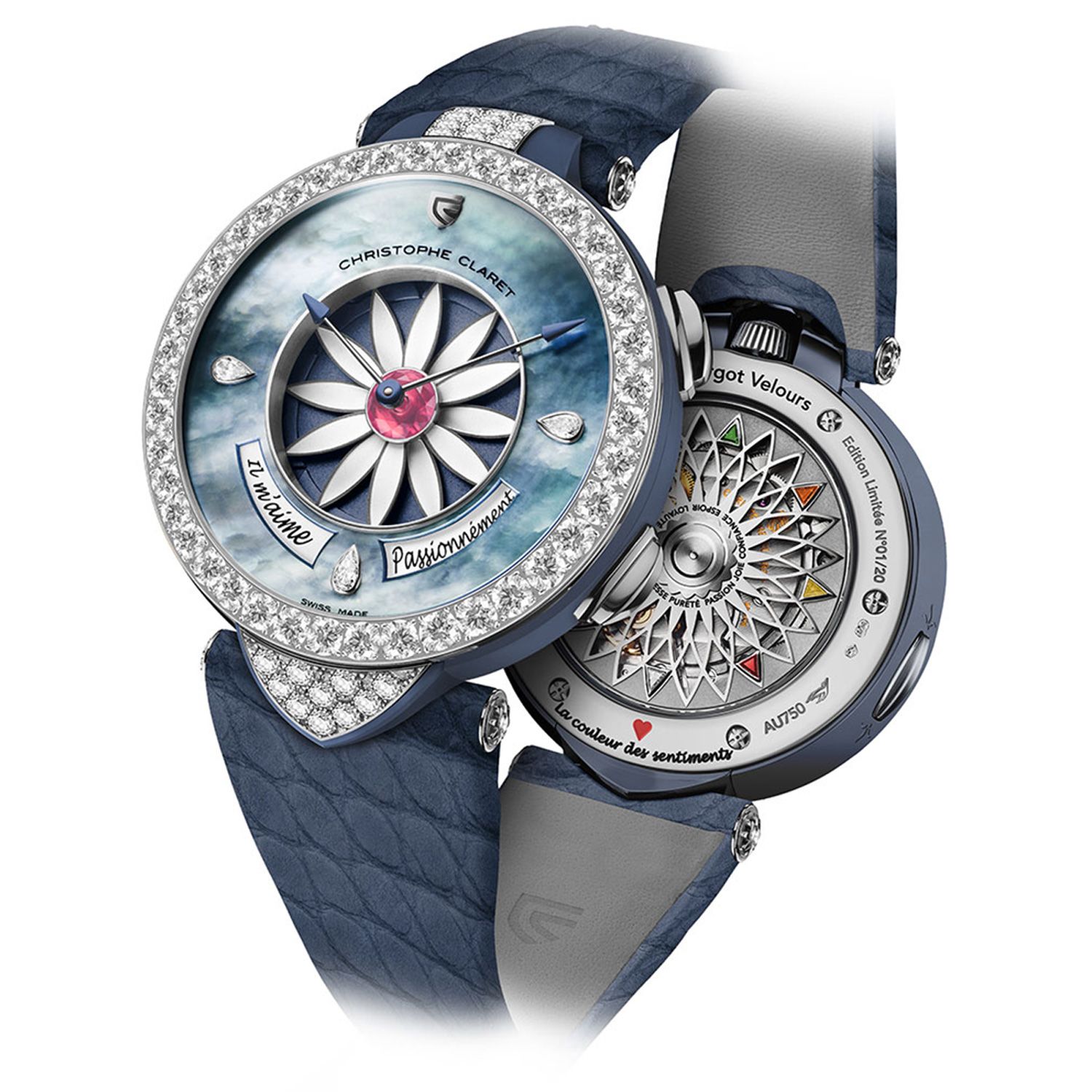 Christophe Claret Margot Velvet White Gold MTR.EMT18.000-020