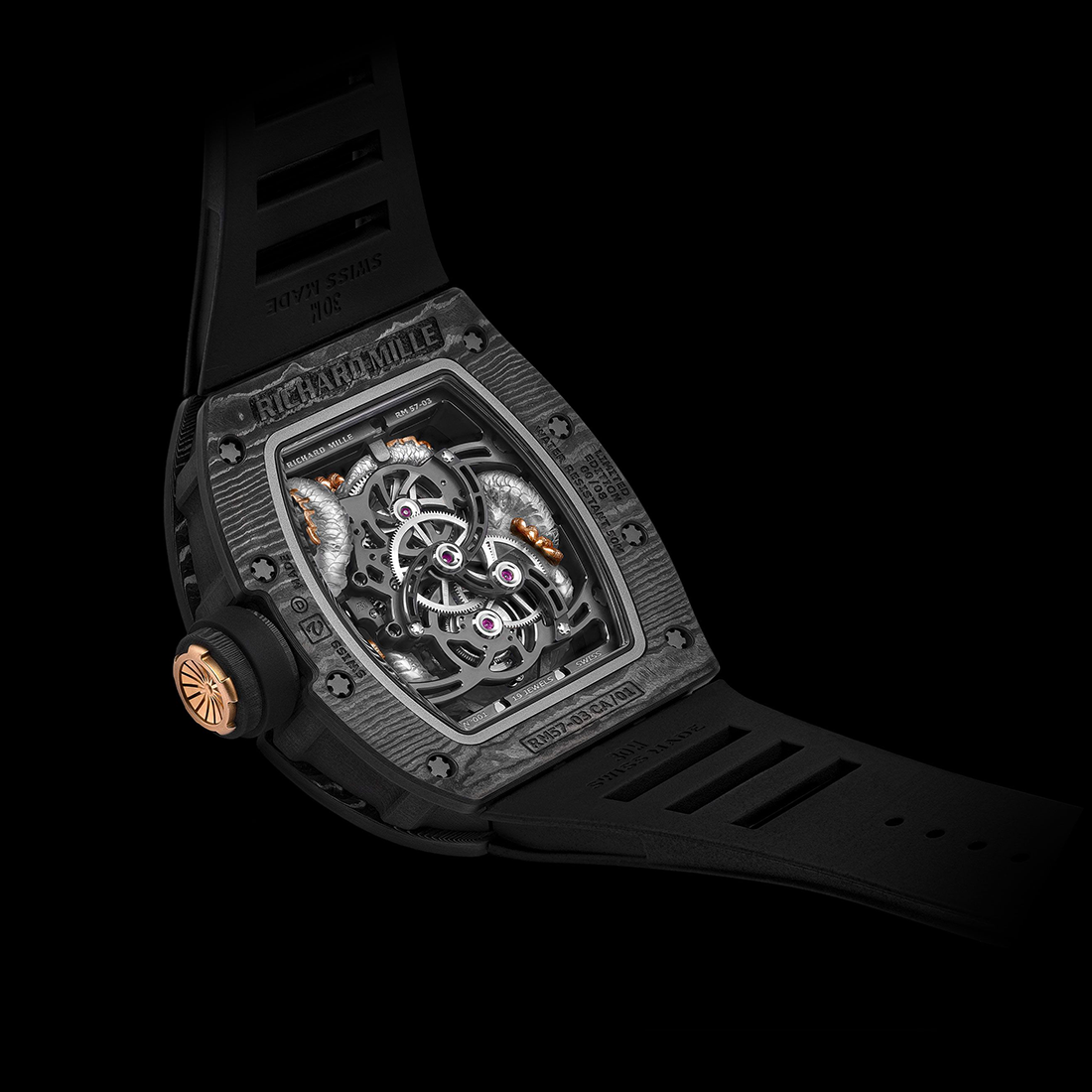 Richard Mille RM 57-03 Tourbillon Sapphire Dragon