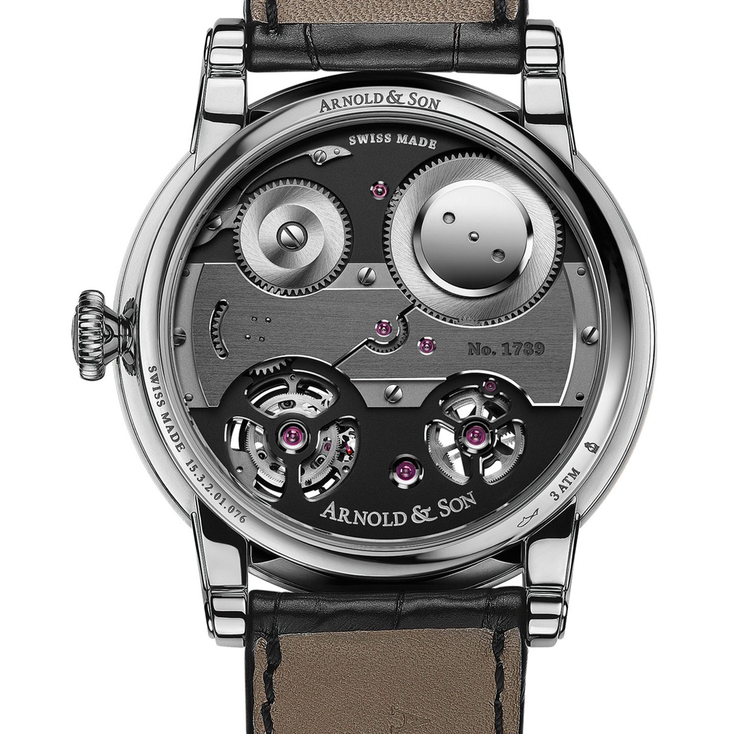 Arnold & Son Royal Tourbillon Chronometer No.36 Grey Dial Steel