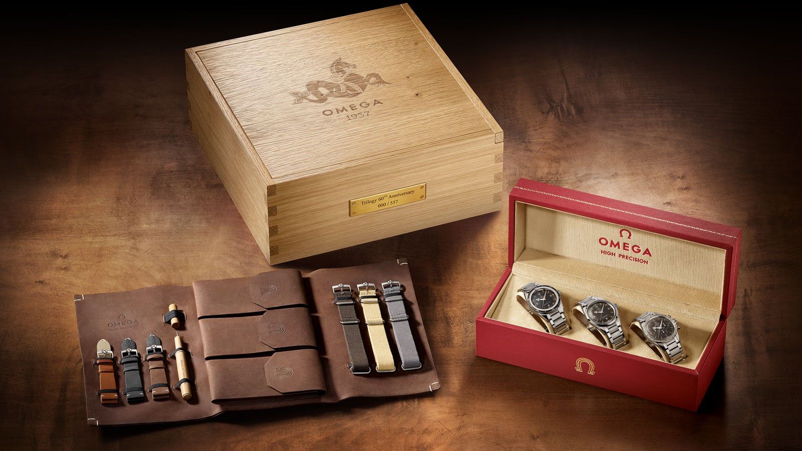Omega The 1957 Trilogy - Trilogy Set Limited Edition 557 311.10.39.30.01.002
