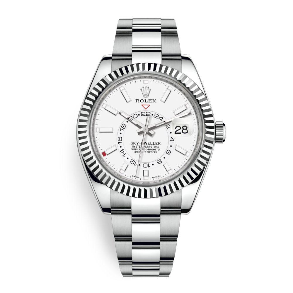 Rolex Sky Dweller 42mm White Index 326934-0001