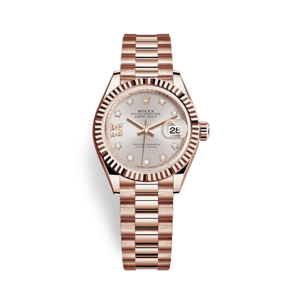 Rolex Lady-Datejust 28mm Everose Gold 279175-0005