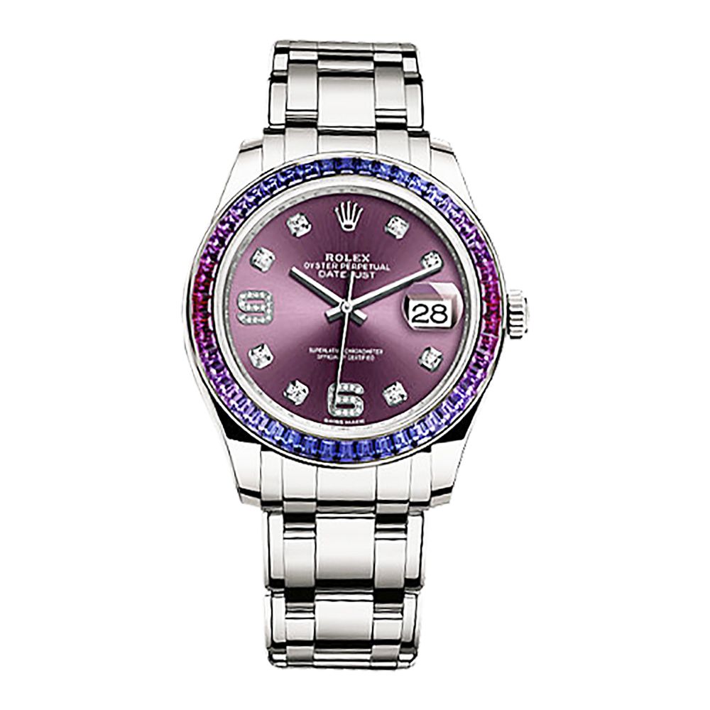 Rolex Pearlmaster 39mm Oyster Diamond - Sapphire 86349SAFUBL