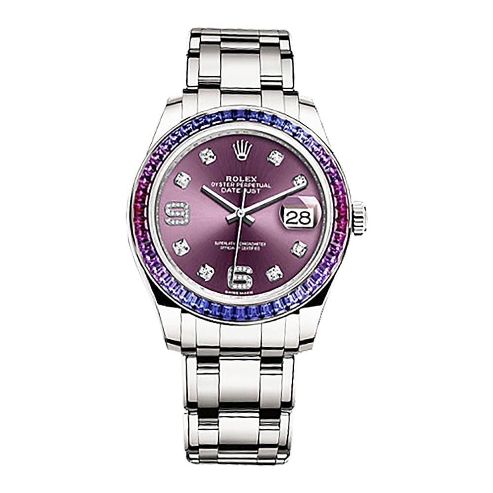 Rolex Pearlmaster 39mm Oyster Diamond - Sapphire 86349SAFUBL