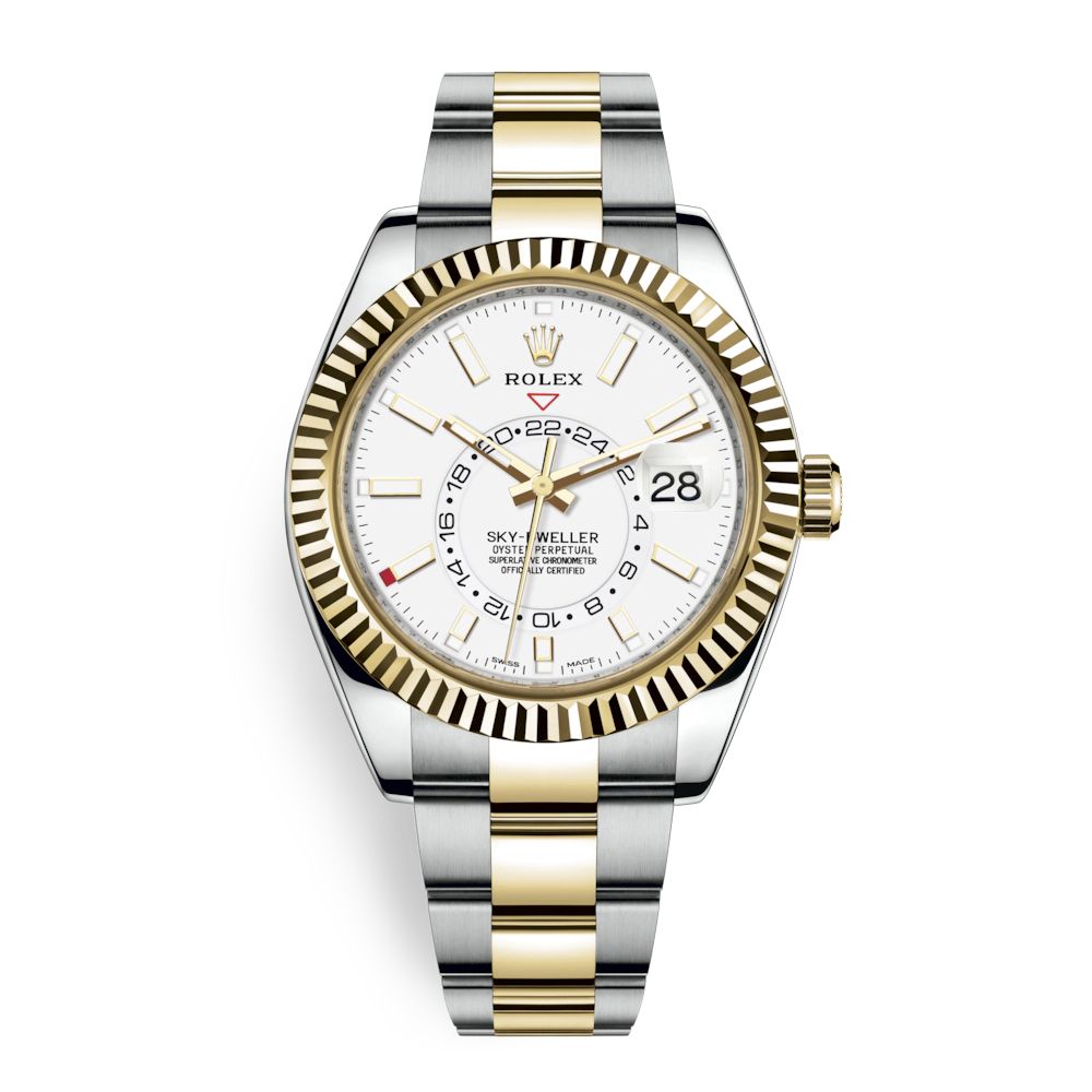 Rolex Sky Dweller 42mm White Index 326933-0009