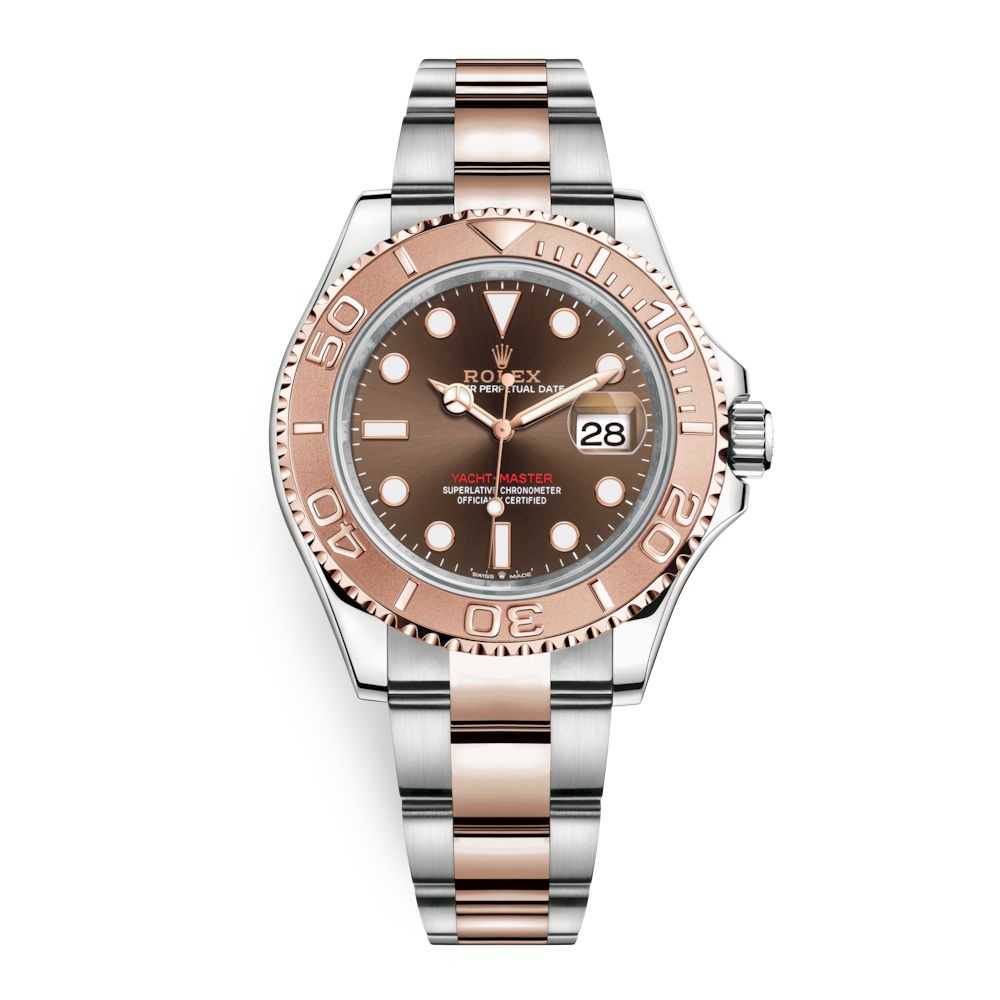 Rolex Yacht-Master 40mm Stainless Steel & Rose Gold Chocolate 126621-0001