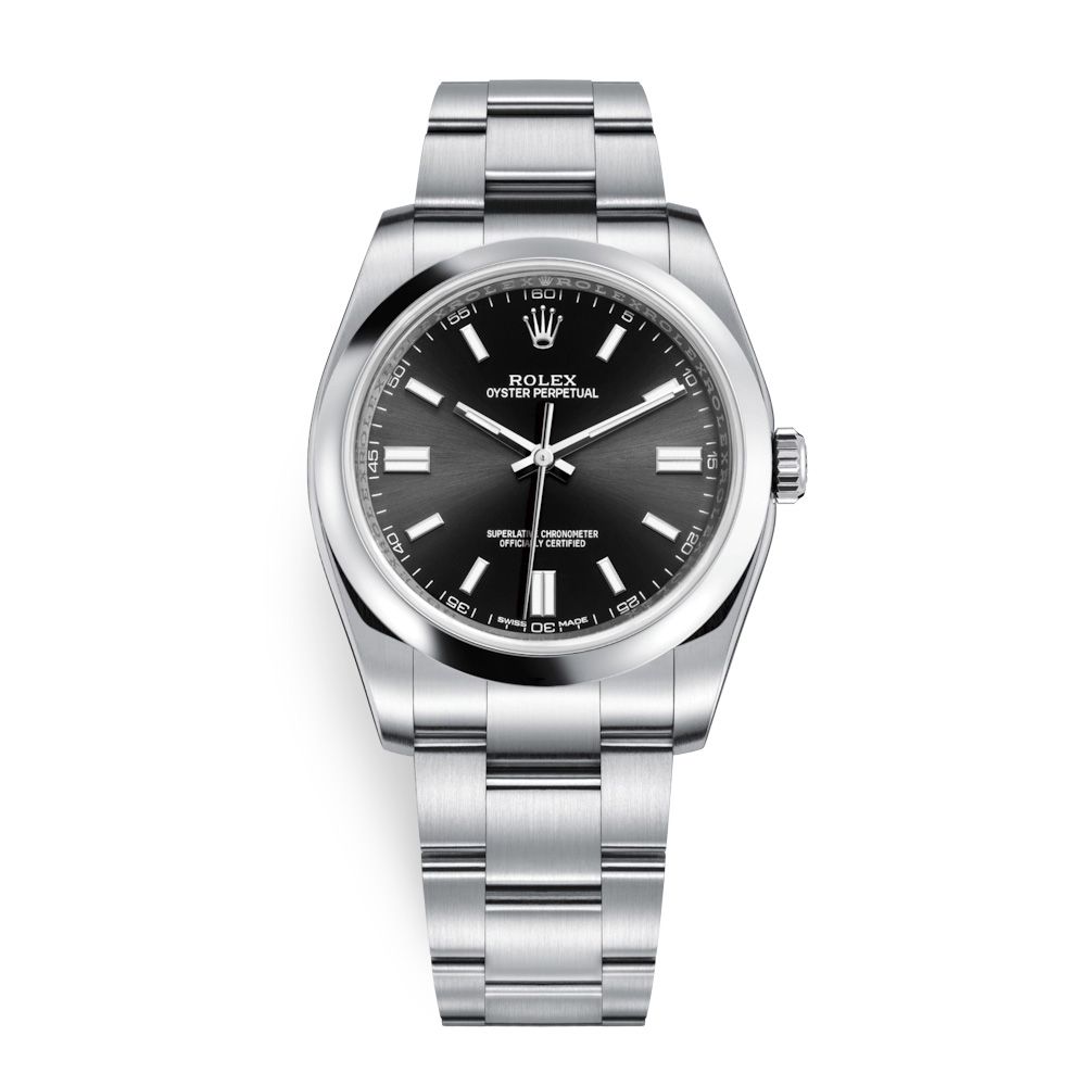 Rolex Oyster Perpetual 36mm Black Oyster 116000-0013