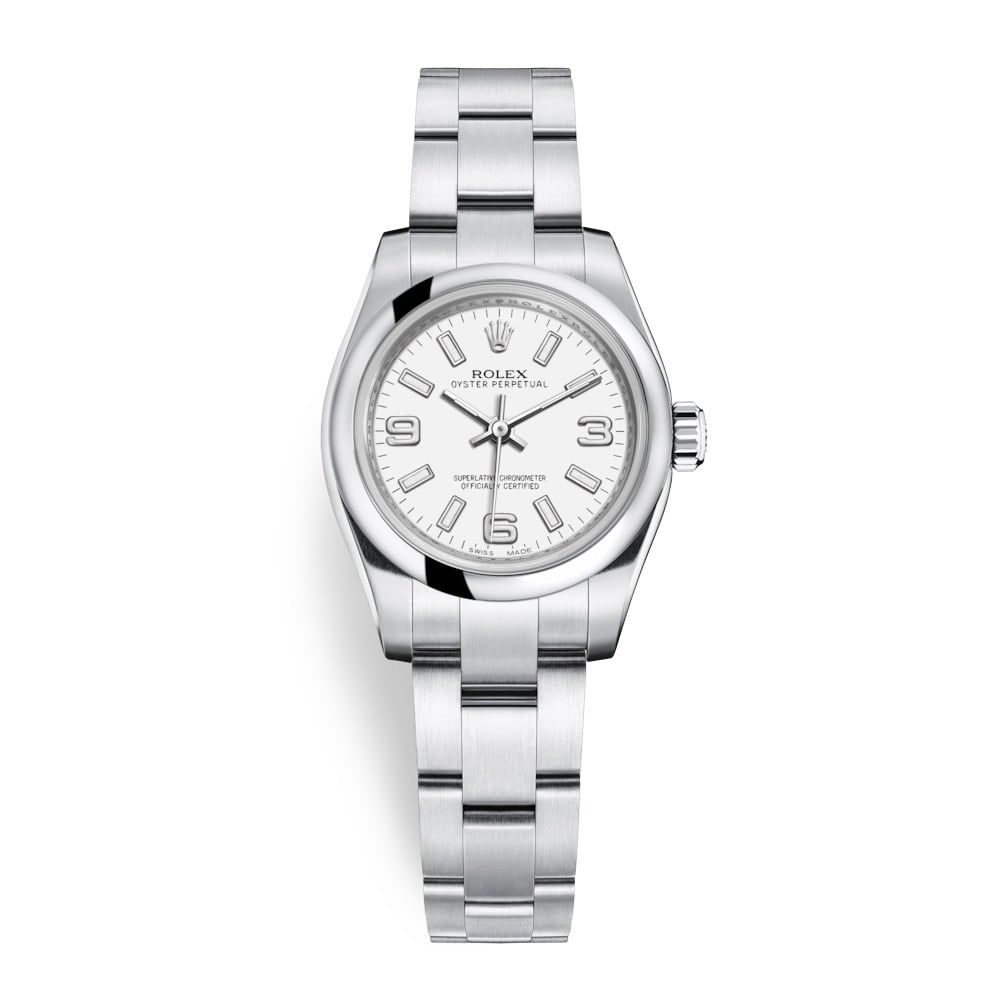 Rolex Oyster Perpetual 26mm White 176200-0011