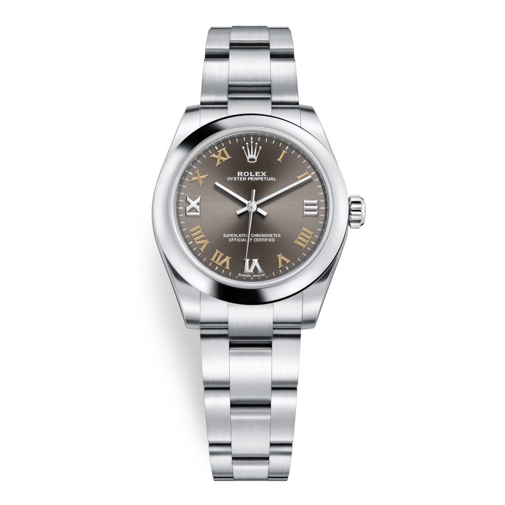 Rolex Oyster Perpetual 31mm Dark Grey 177200-0018
