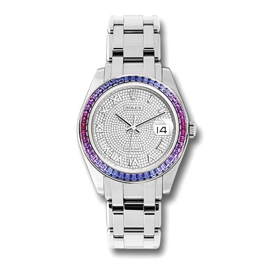 Rolex Pearlmaster 39mm Oyster Diamond - Sapphire 86349SAF