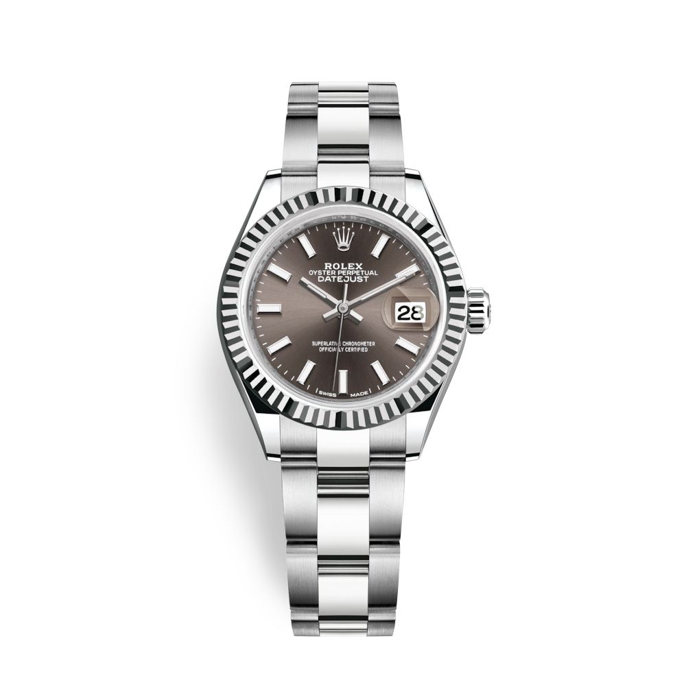 Rolex Lady Datejust 28mm Stainless Steel Grey 279174-0012