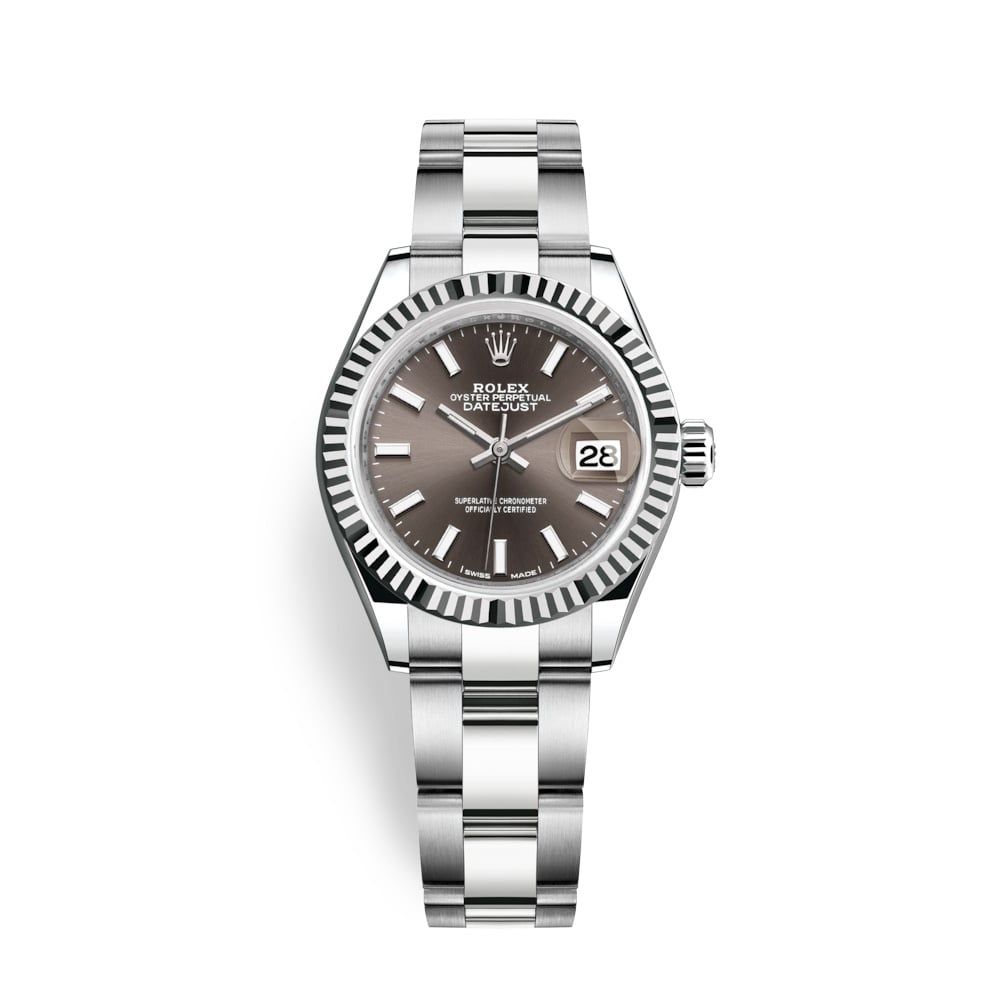 Rolex Lady Datejust 28mm Stainless Steel Grey 279174-0012