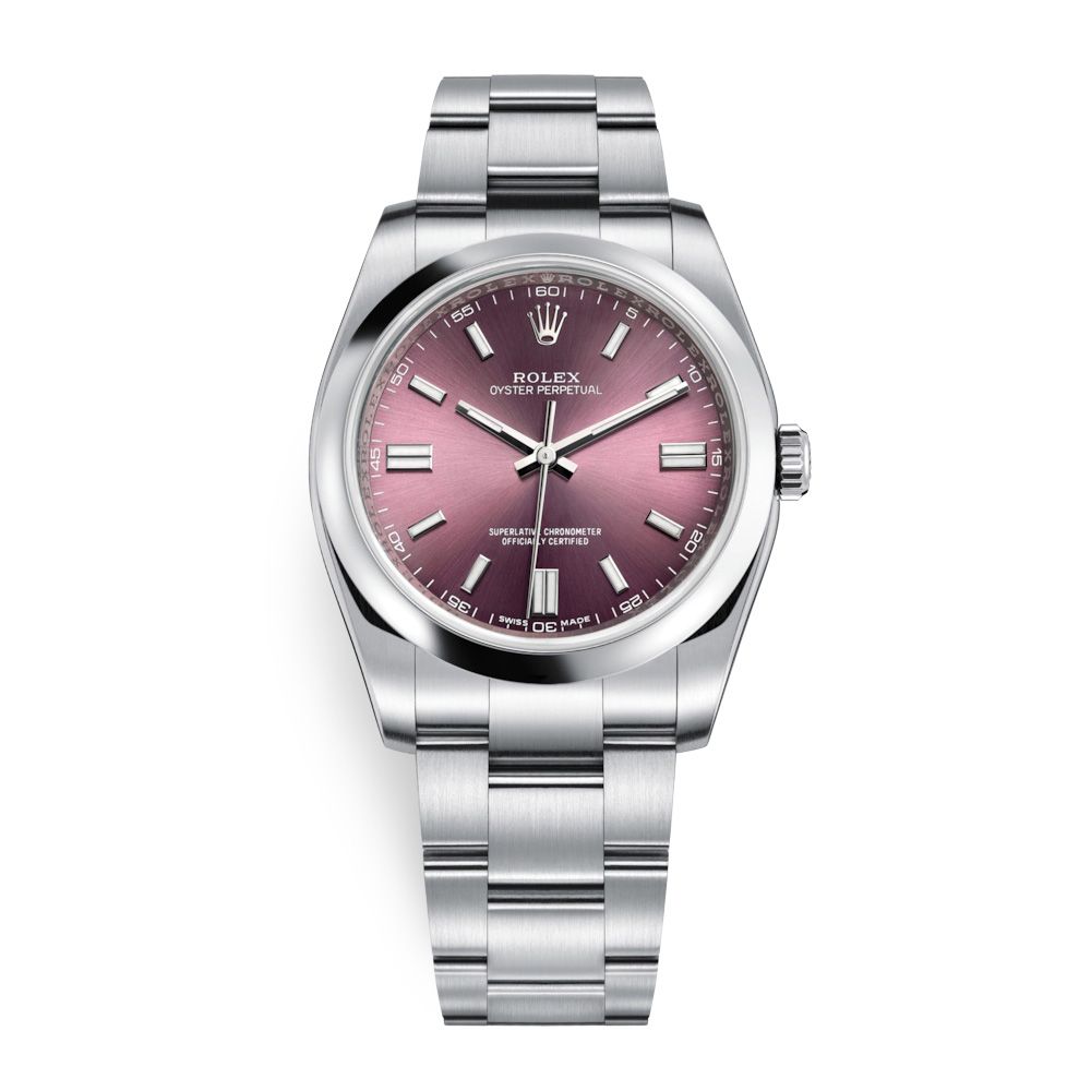 Rolex Oyster Perpetual 36mm Red Grape Oyster 116000-0010