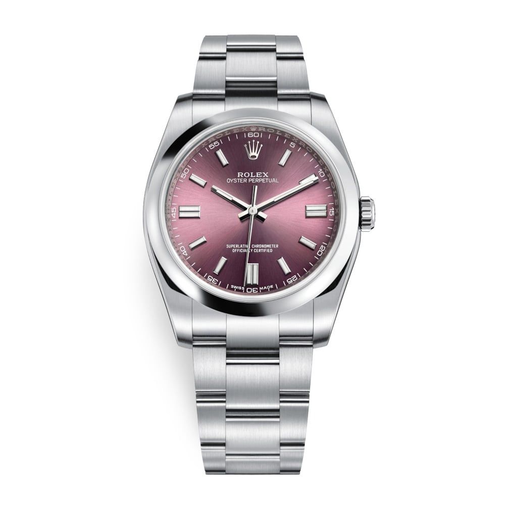 Rolex Oyster Perpetual 36mm Red Grape Oyster 116000-0010