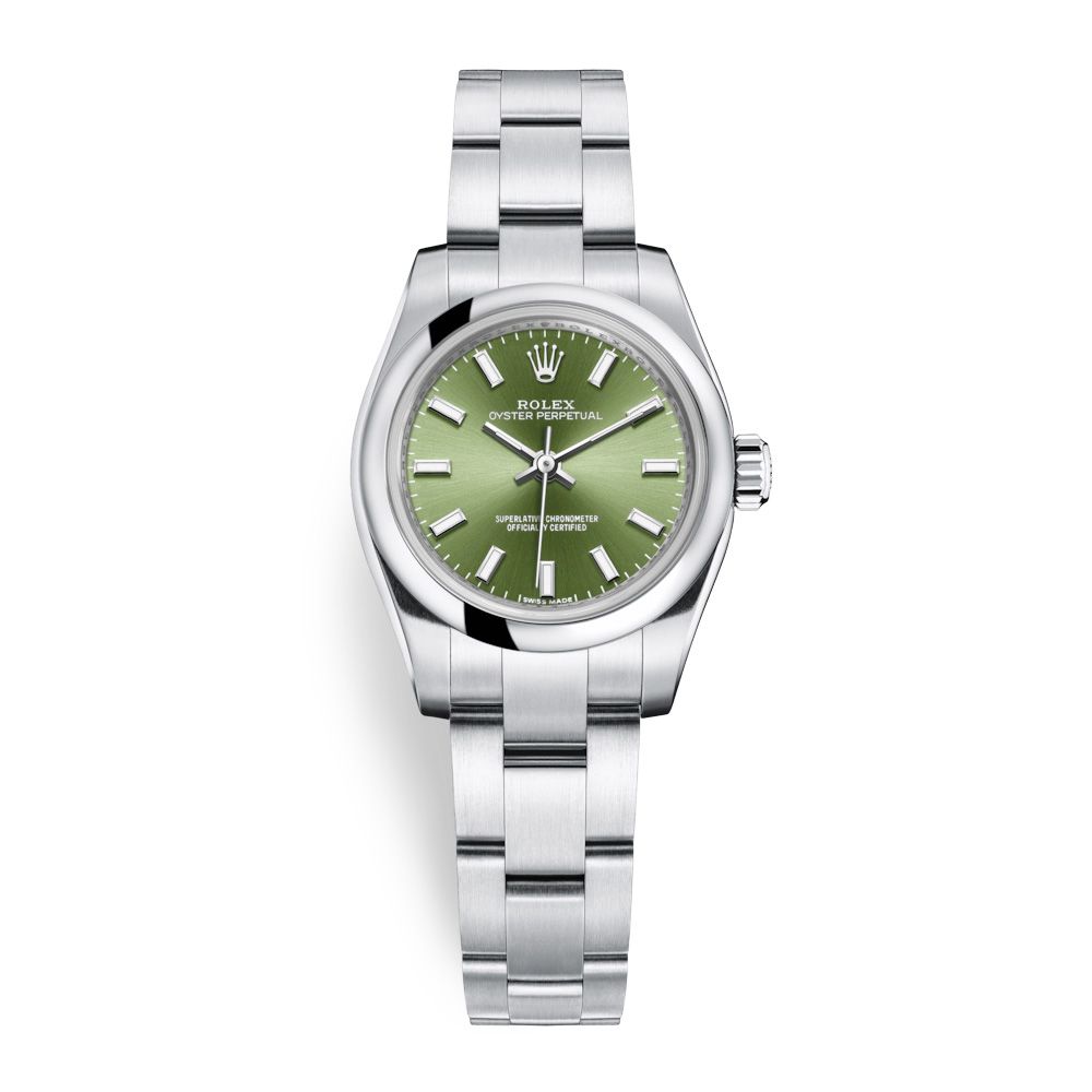 Rolex Oyster Perpetual 26mm Green Olive 176200-0014