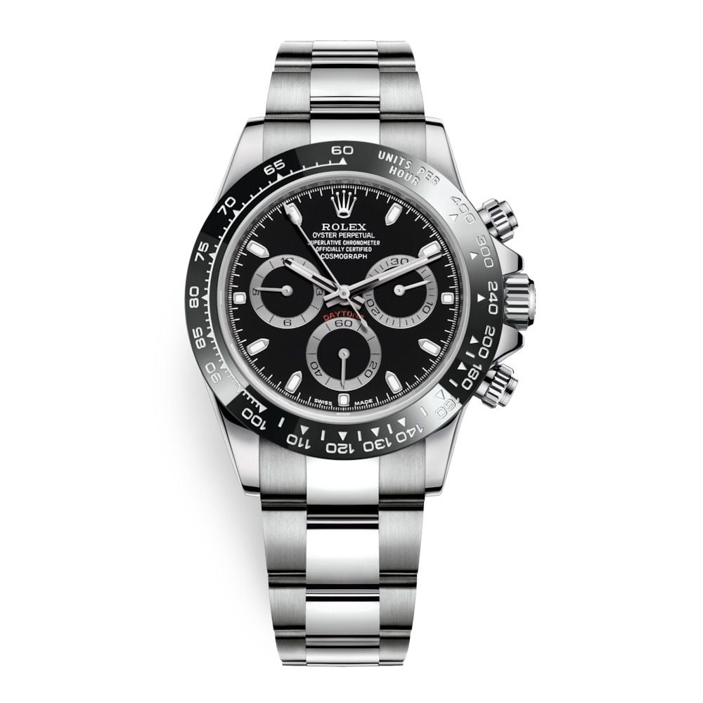 Rolex Cosmograph Daytona Stainless Steel Black 116500LN-0002
