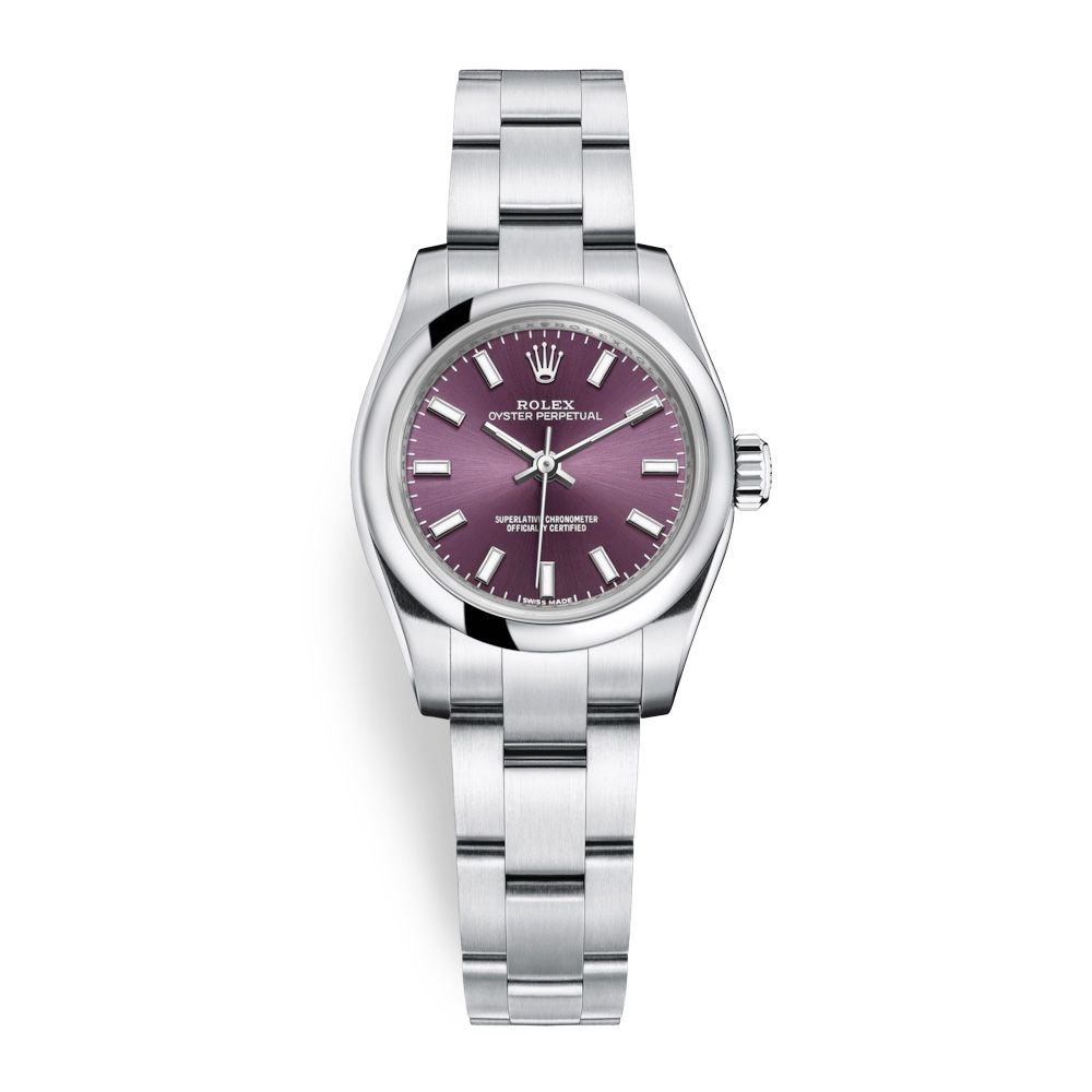 Rolex Oyster Perpetual 26mm Red Grape 176200-0016