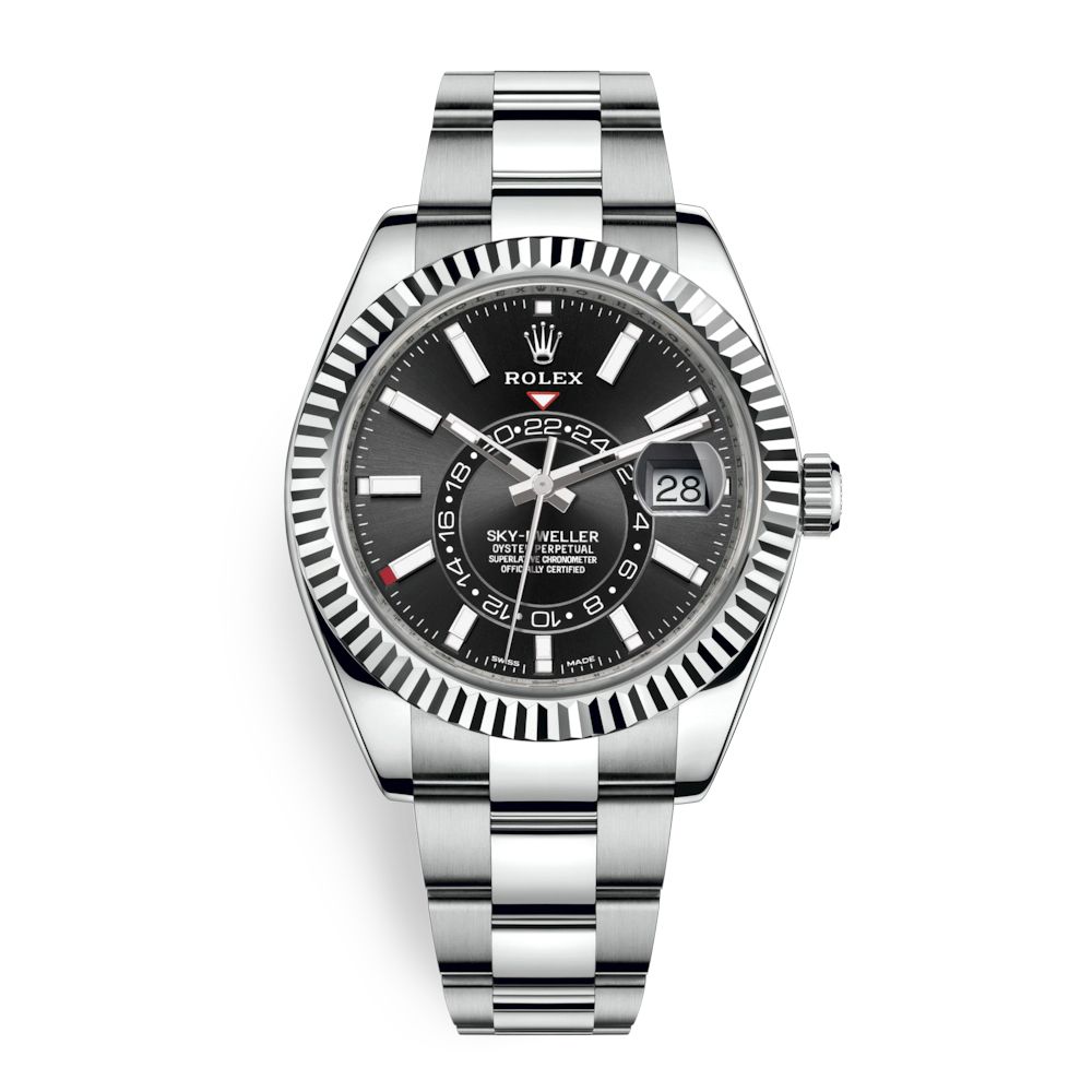 Rolex Sky Dweller 42mm Black Index 326934-0005