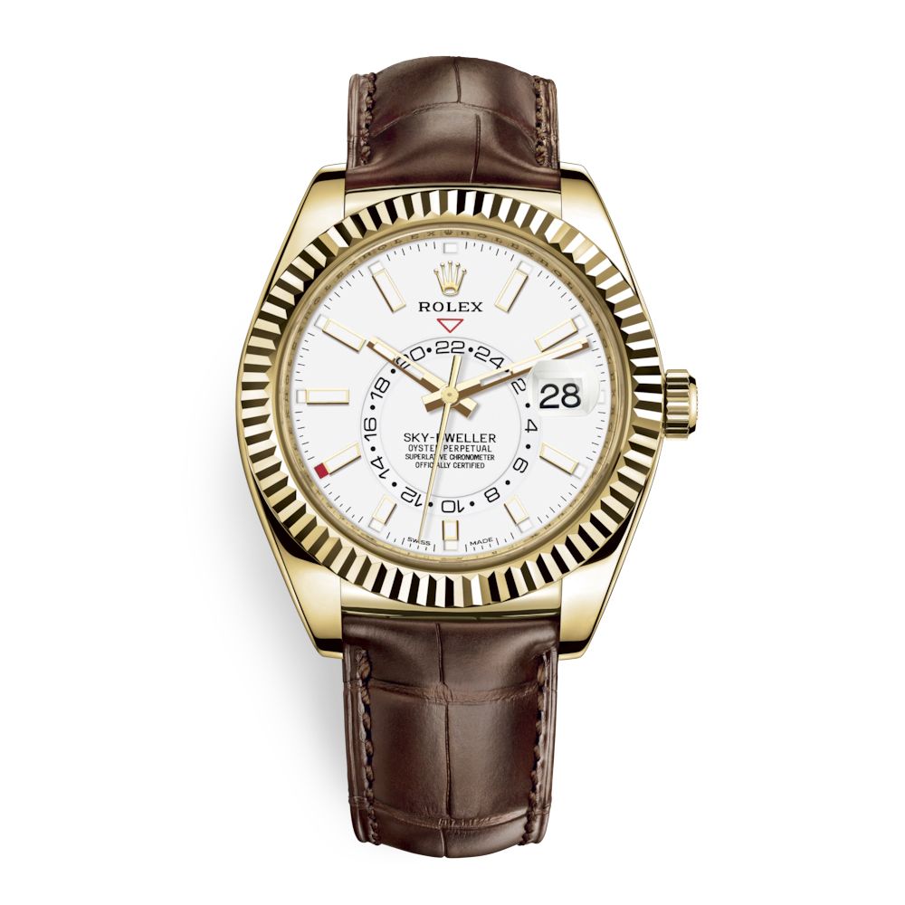 Rolex Sky Dweller 42mm White Index 326138-0010