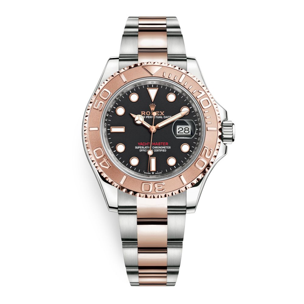 Rolex Yacht-Master 40mm Stainless Steel & Rose Gold Black 126621-0002