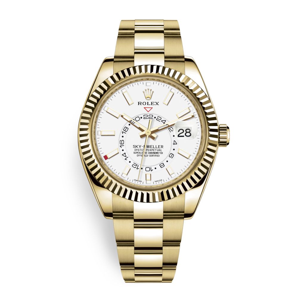 Rolex Sky Dweller 42mm White Index 326938-0005