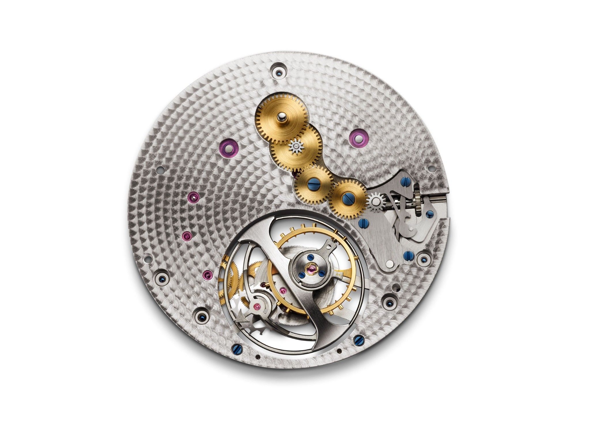 Arnold & Son Instrument UTTE Tourbillon Rose Gold Silver Dial