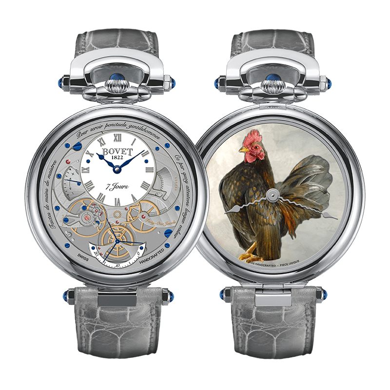 Bovet Amadeo® Fleurier Complications Monsieur BOVET White Gold 43mm