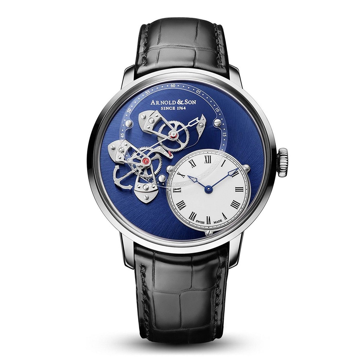 Arnold & Son Instrument DSTB 18k Gold Limited Edition 43.5mm