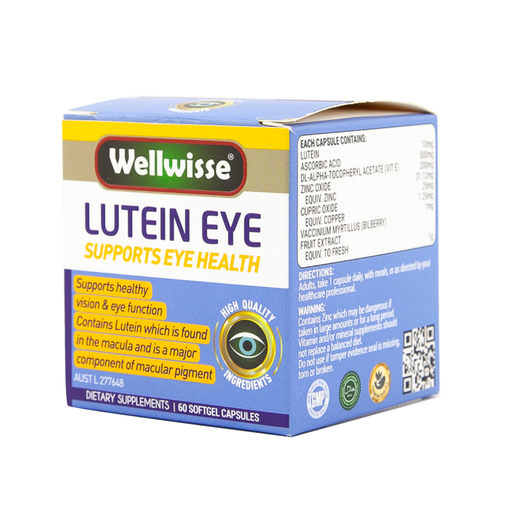 Viên Uống Bổ Mắt Wellwisse Lutein Eye (60 Viên)