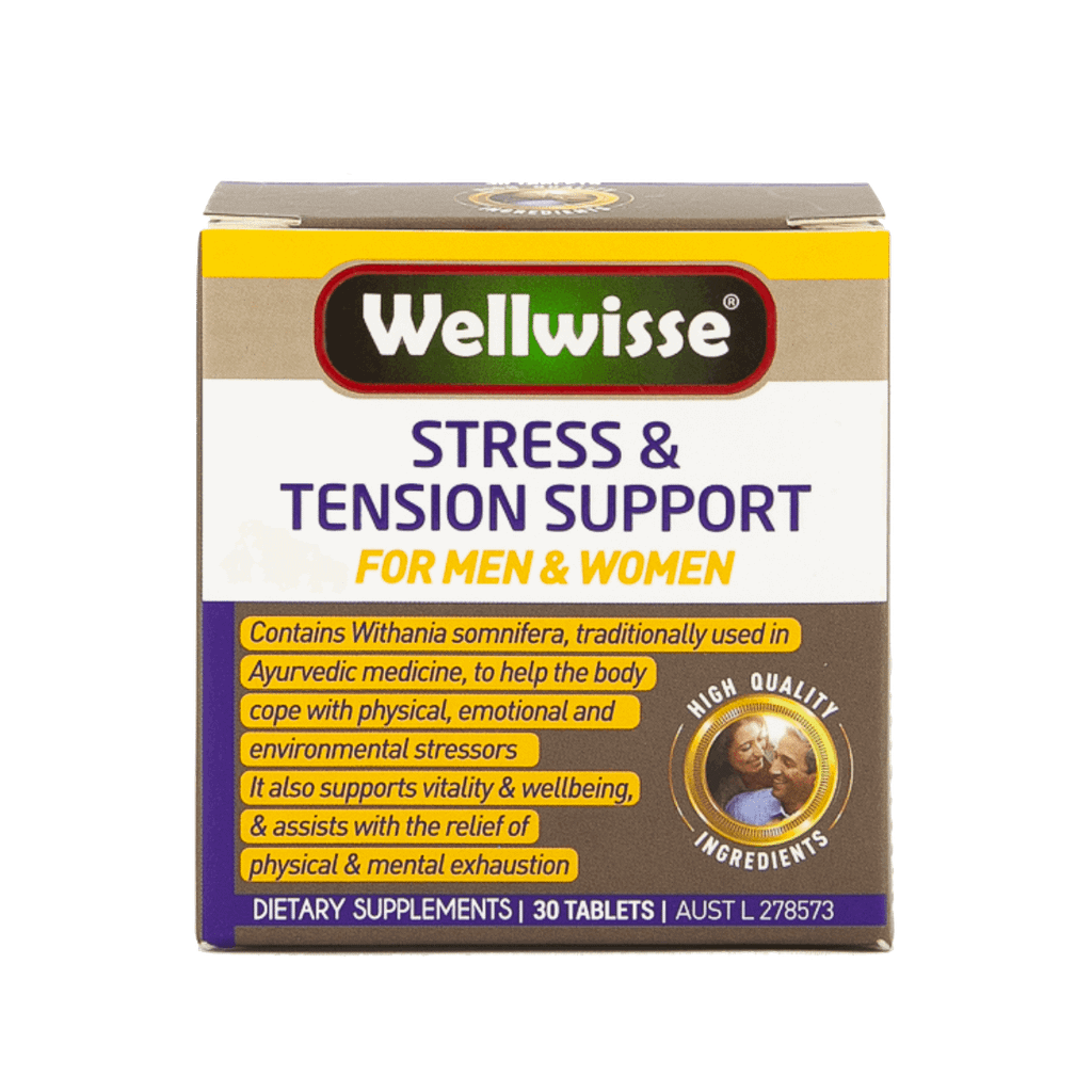 Viên Uống Giảm Căng Thẳng Và Mệt Mỏi Wellwisse Stress & Tension Support (30 viên)