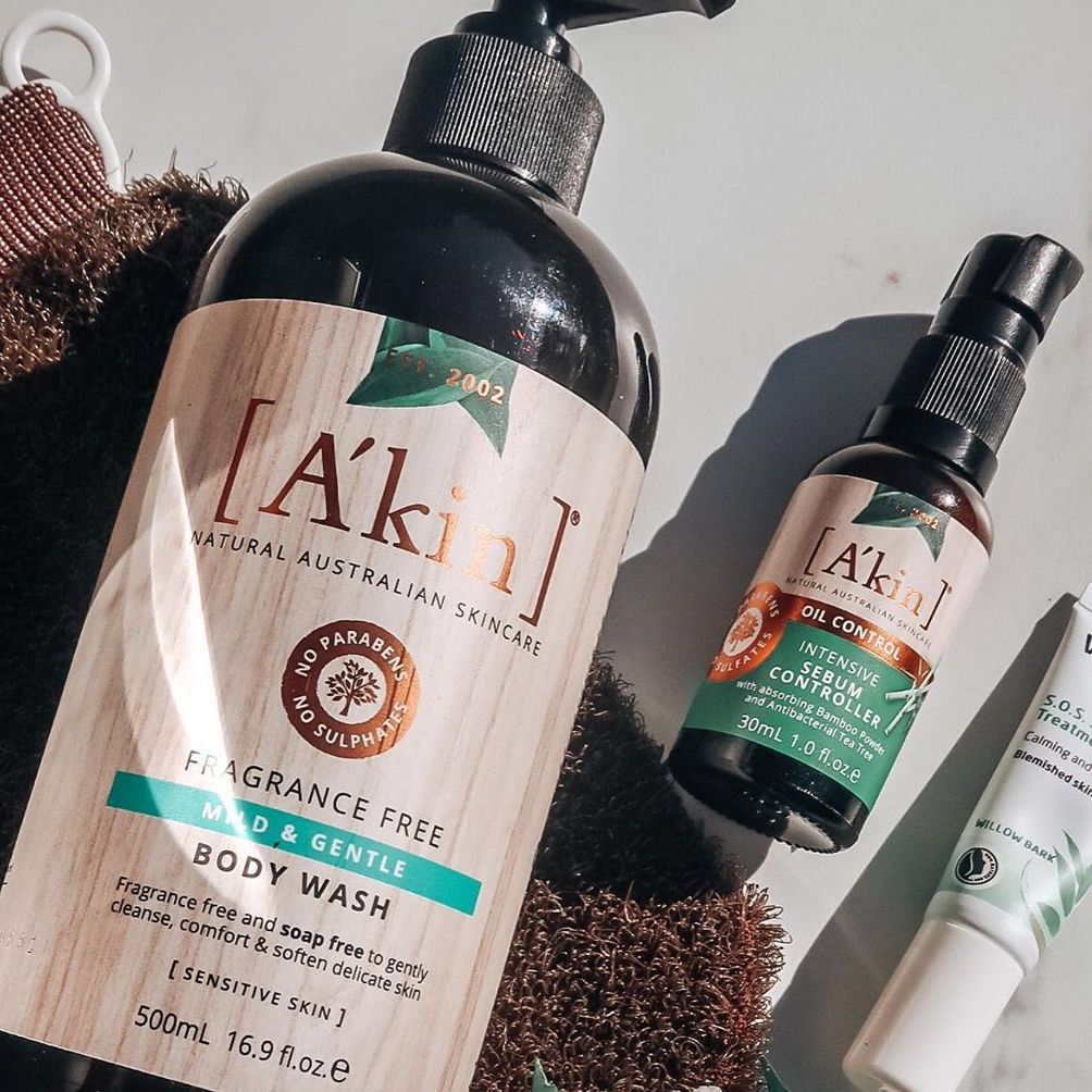 Sữa Tắm Không Mùi A'kin Fragrance Free Mild & Gentle body wash 500ml - @chaobella