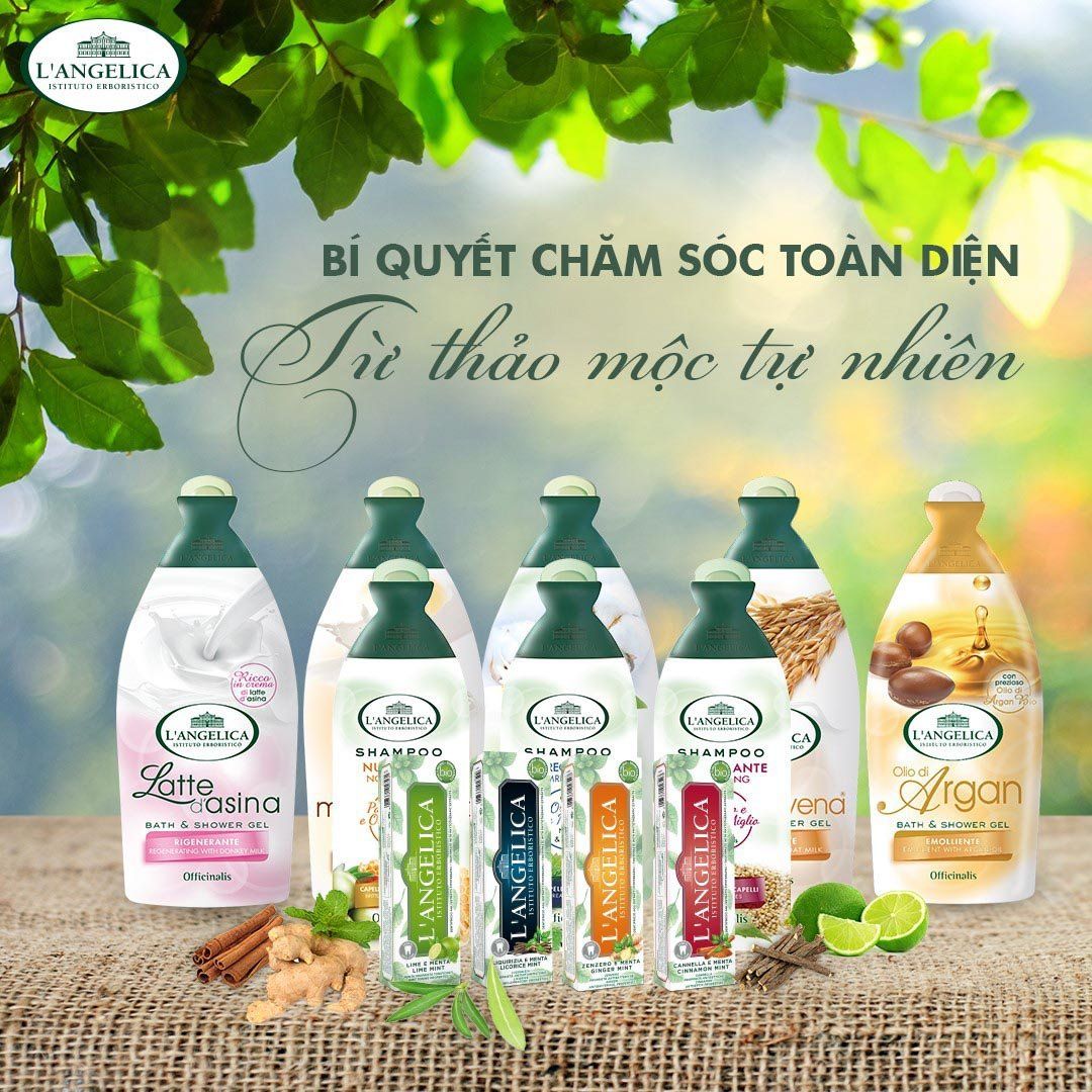 Dầu Gội Thảo Mộc L'angelica Shampoo 250ml - @chaobella